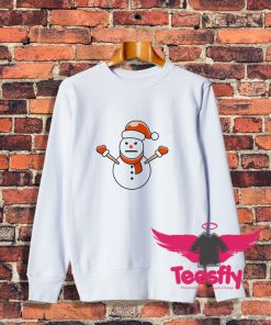 Jeezy Snowman Winter Angry Snowflakes Sweatshirt