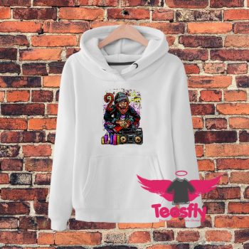 Monkey Graffiti With Spray Cans Hoodie