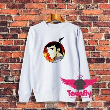 Round Design Samurai Jack Sweatshirt