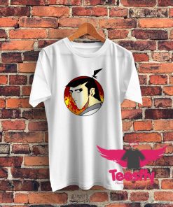 Round Design Samurai Jack T Shirt