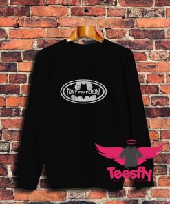 Tony Pepperoni Batman Logo Sweatshirt