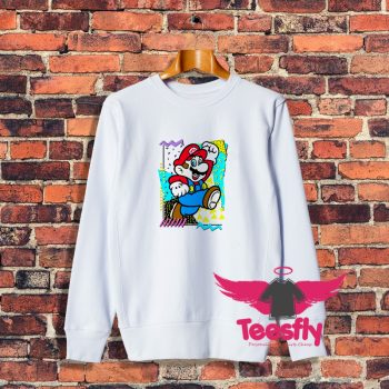 Classic Super Mario Retro 90s Sweatshirt