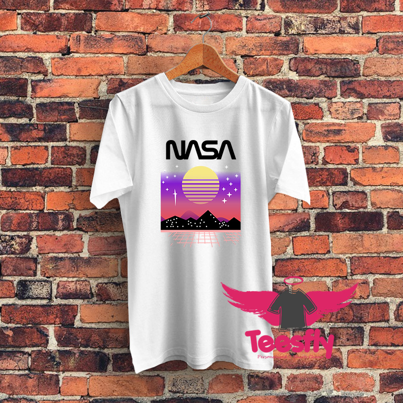 Nasa Space Sunset T Shirt