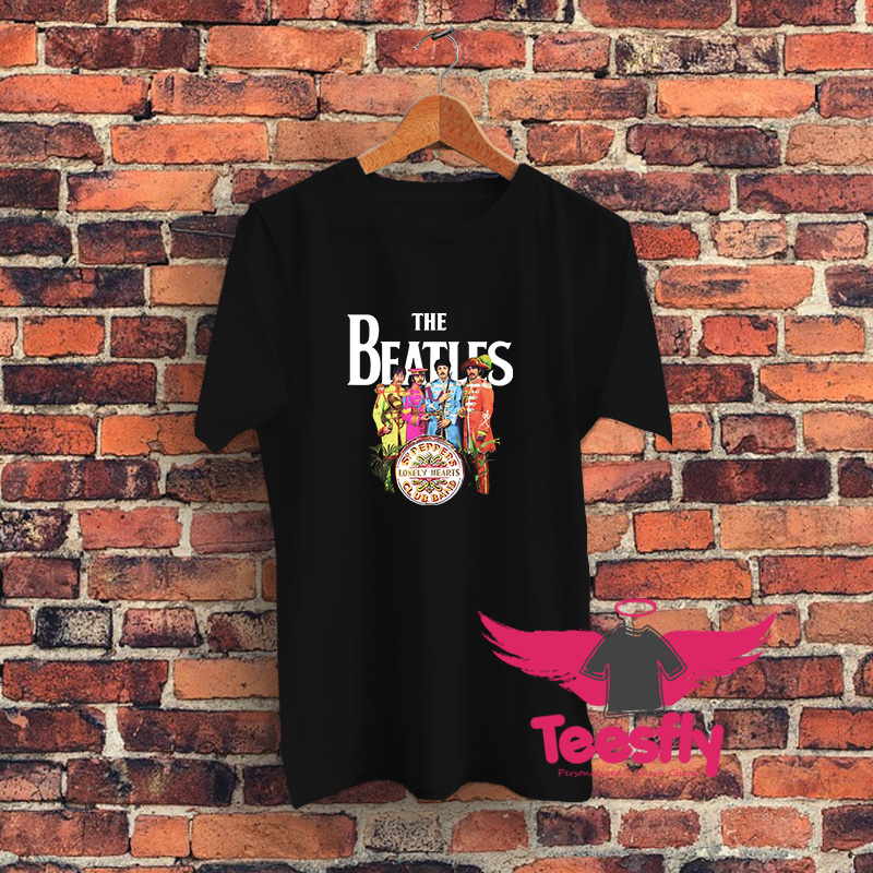 Vintage The Beatles St Papers T Shirt