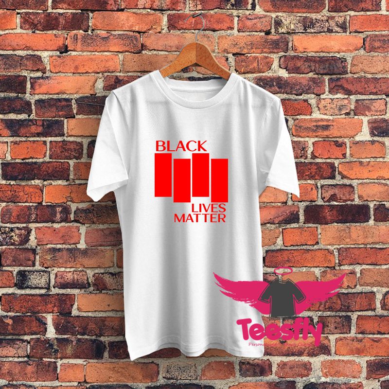 Black Flag Black Lives Metter T Shirt