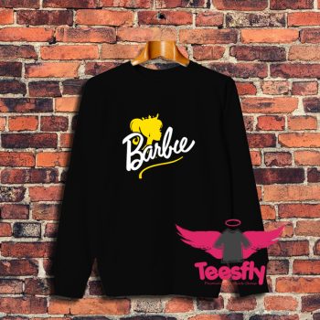 Classic Barbie Silhouette Logo Sweatshirt