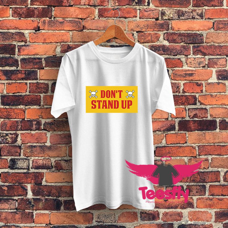 Kennywood Racer Dont Stand Up T Shirt