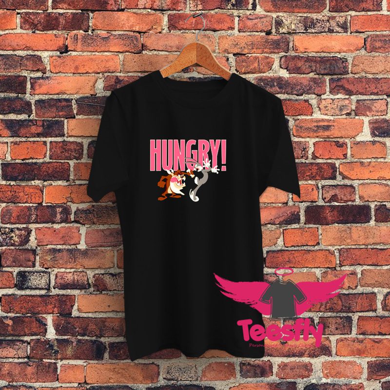 Looney Tunes Bugs And Taz Hungry T Shirt