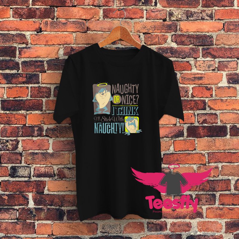 Looney Tunes Taz Naughty T Shirt
