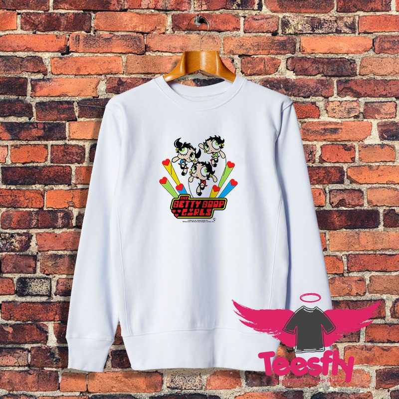 The Betty Boop Girls Power Puff Girls Sweatshirt