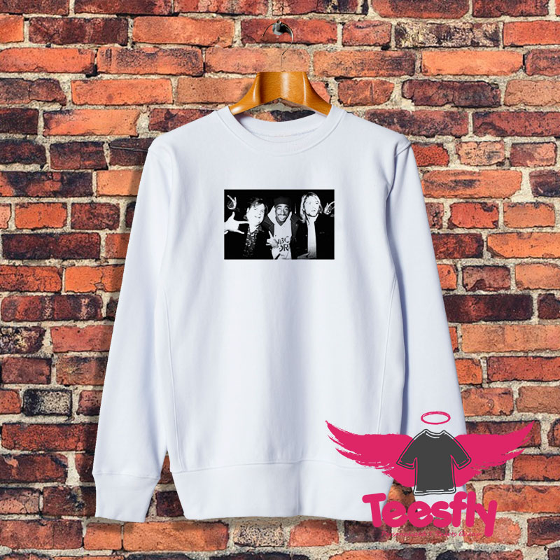Vintage Cool Chris Farley Kurt Cobain Tupac Sweatshirt