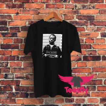 Funny Mugshot James Baldwin Graphic T Shirt