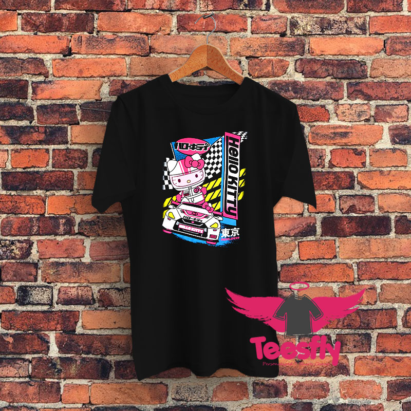 Hello Kitty Racer Graphic Graphic T Shirt