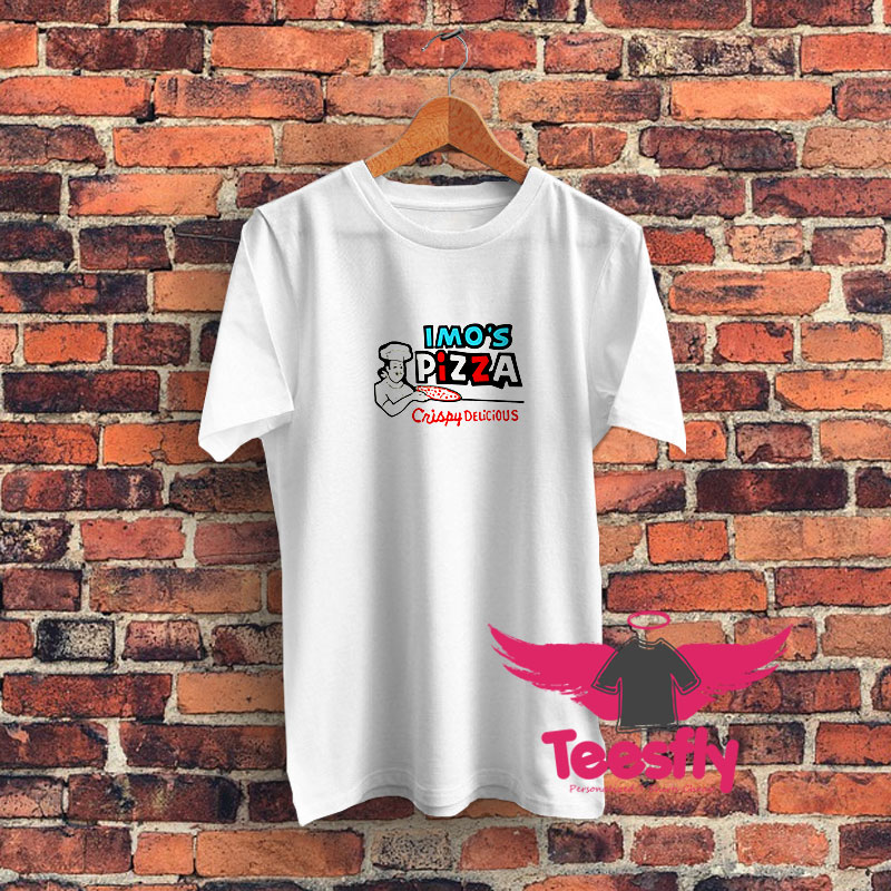 Imo’s Pizza Window Crispy Delicious Graphic T Shirt