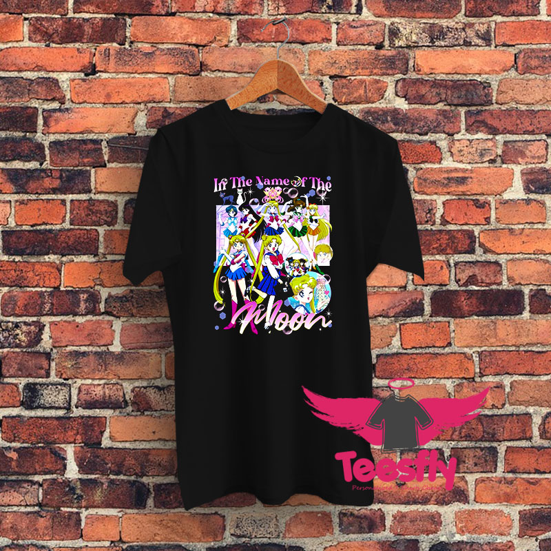 In The Name Of The Sailor Moon Vintage Graphic T Shirt