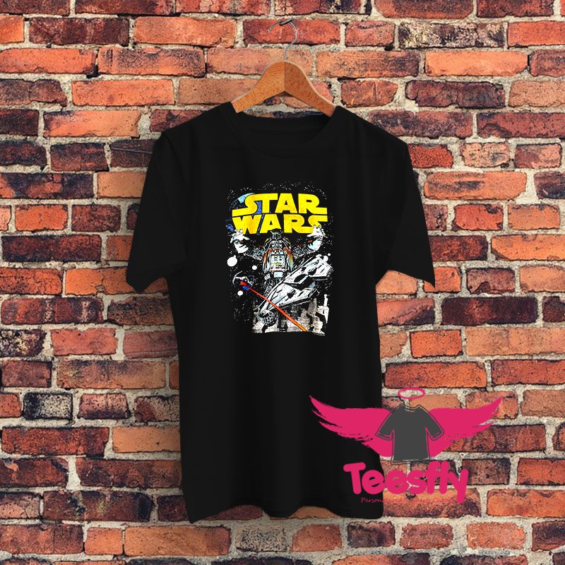 Star Wars Darth Vader Vintage Graphic T Shirt