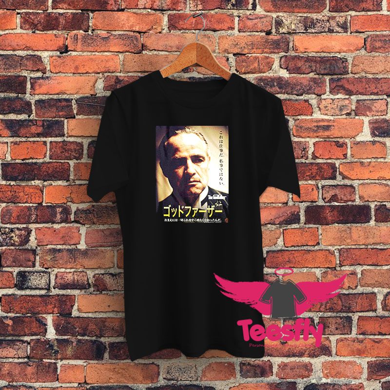 Vintage Crime Movie The Godfather Graphic T Shirt
