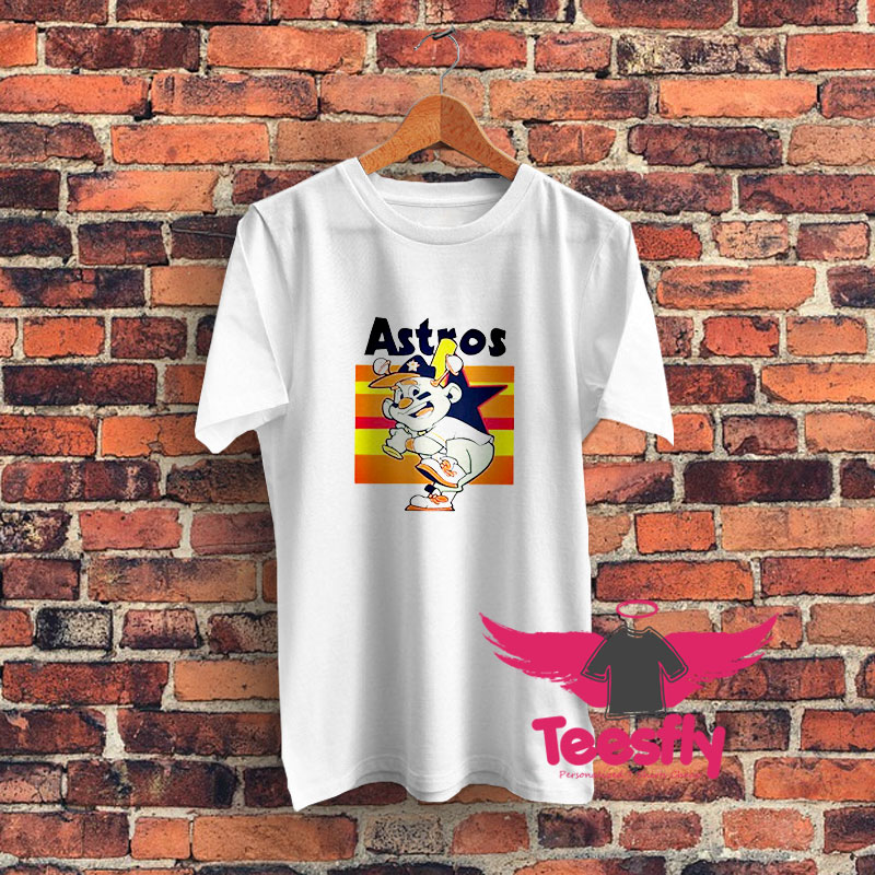 World Series Mascot Astros Vintage Graphic T Shirt