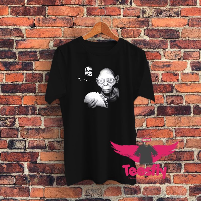 The Lord of the Rings Gollum Taco Bell T Shirt